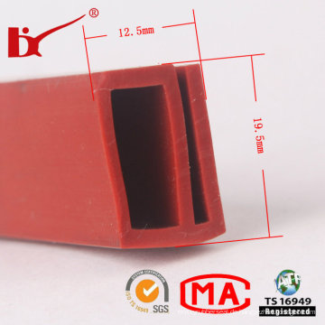 E-Form extrudierte Silikondichtung Silikondichtleiste